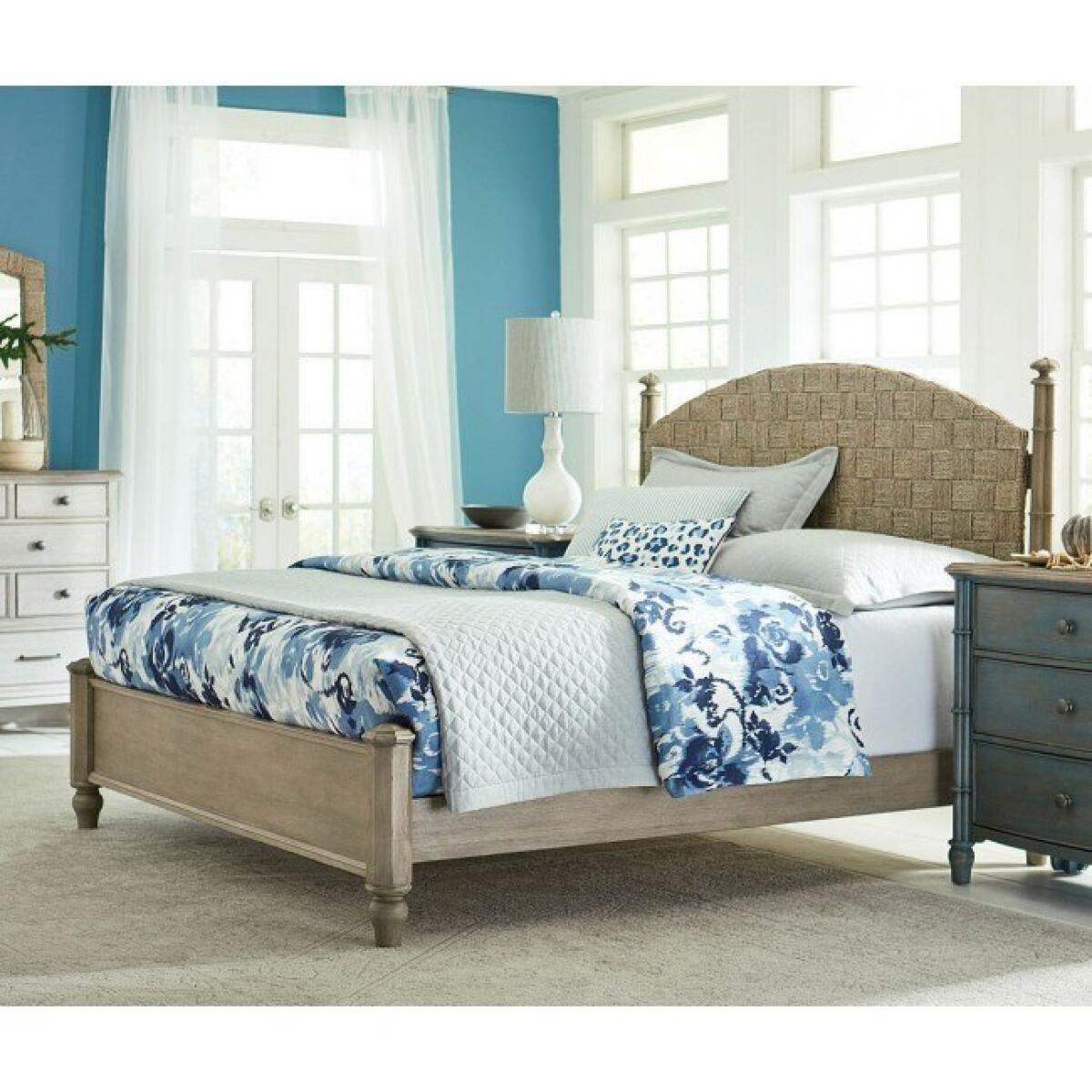 Litchfield Currituck Low Post Bed Complete Beds American Drew 6 Litchfield Currituck Low Post Bed Complete Beds American Drew