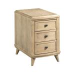 Oblique Charging Chairside Table
