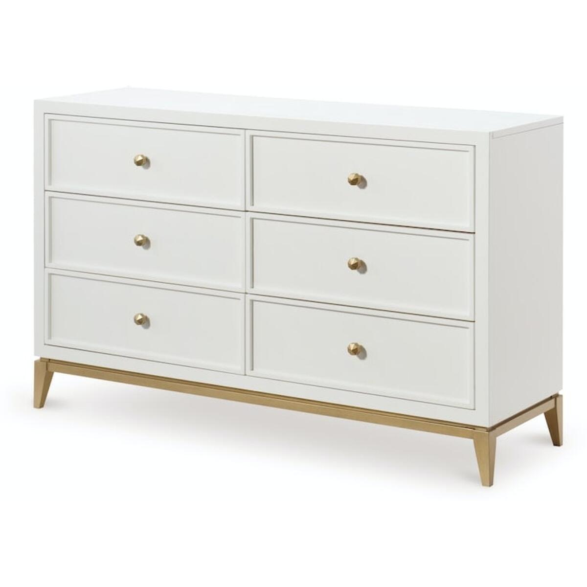 Chelsea by Rachael Ray in White with Gold Chelsea by Rachael Ray in White with Gold - Image 1