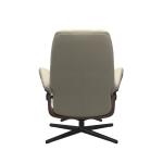 Stressless® Consul (L) Cross Base Recliner with Ottoman - Image 3