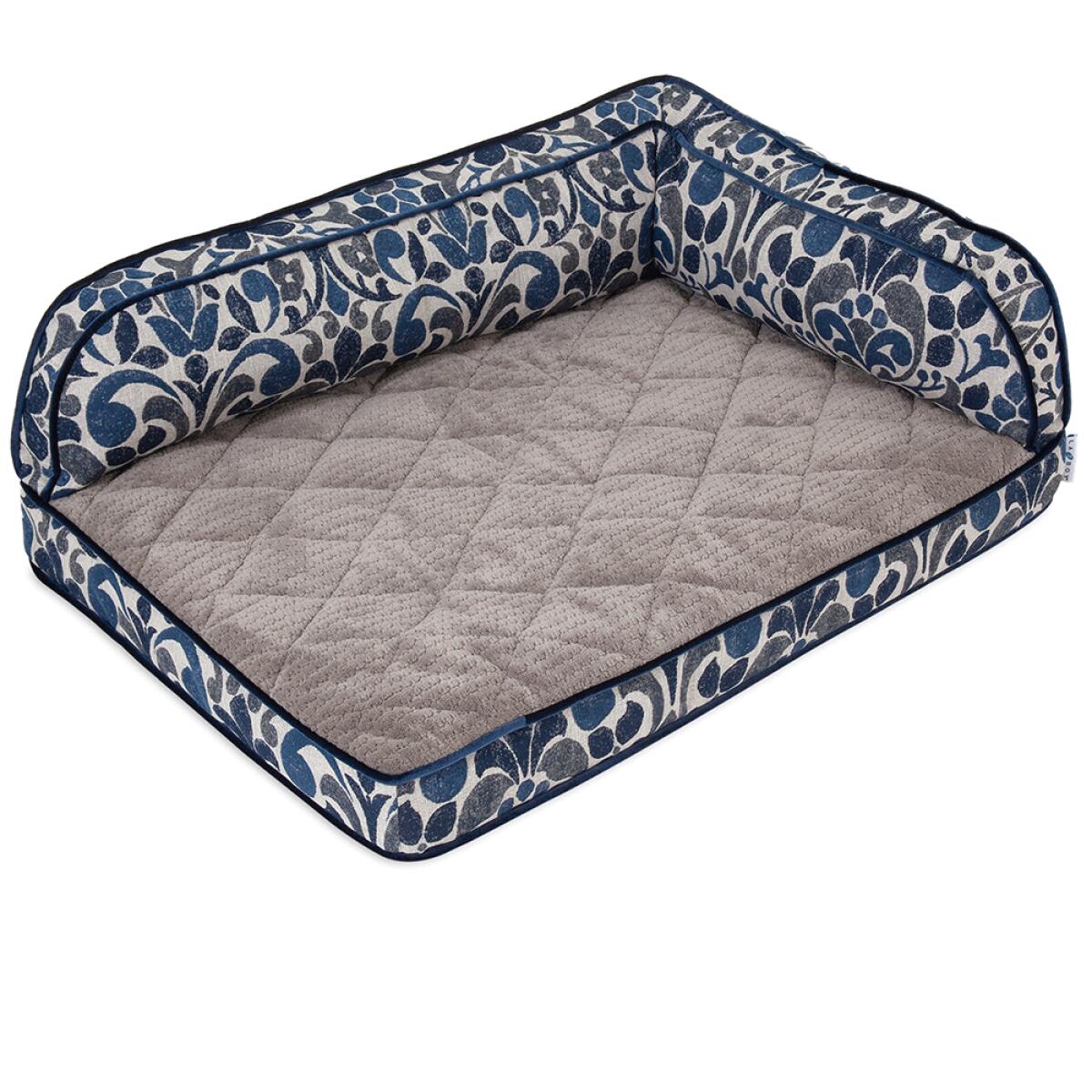 Sadie Sofa, Blue Jacquard Sadie Sofa, Blue Jacquard - Image 1