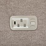 Dorian Power Reclining Loveseat w/ Headrest & Console - Image 8