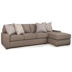 Smith Brothers Build Your Own (8000 Series) Casual 4 Seat Sectional with Right Chaise