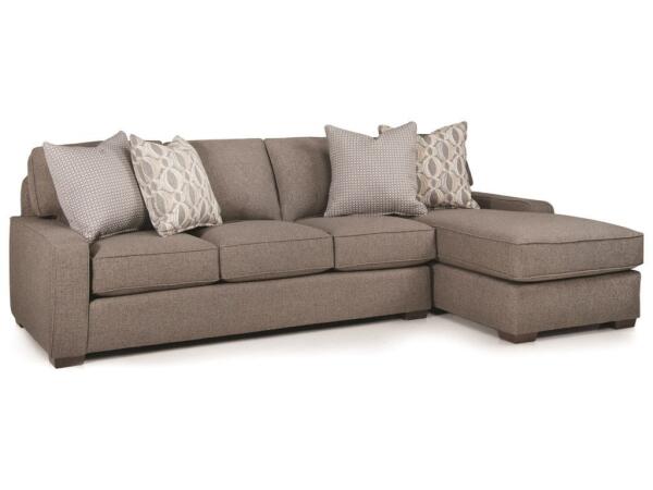 Smith Brothers Build Your Own (8000 Series) Casual 4 Seat Sectional with Right Chaise