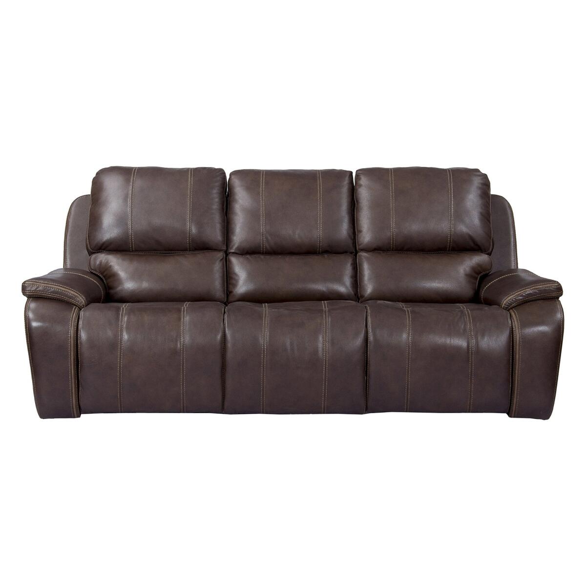Potter Walnut Power Sofa Potter Walnut Power Sofa - Image 1