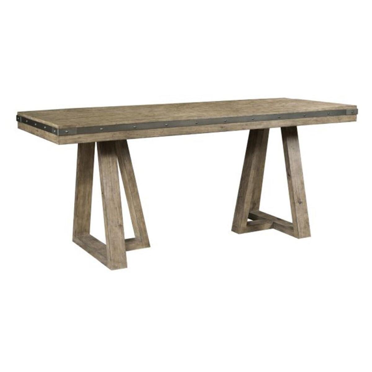 Plank Road Kimler Counter Height Table Stone Finish Plank Road Kimler Counter Height Table Stone Finish - Image 1