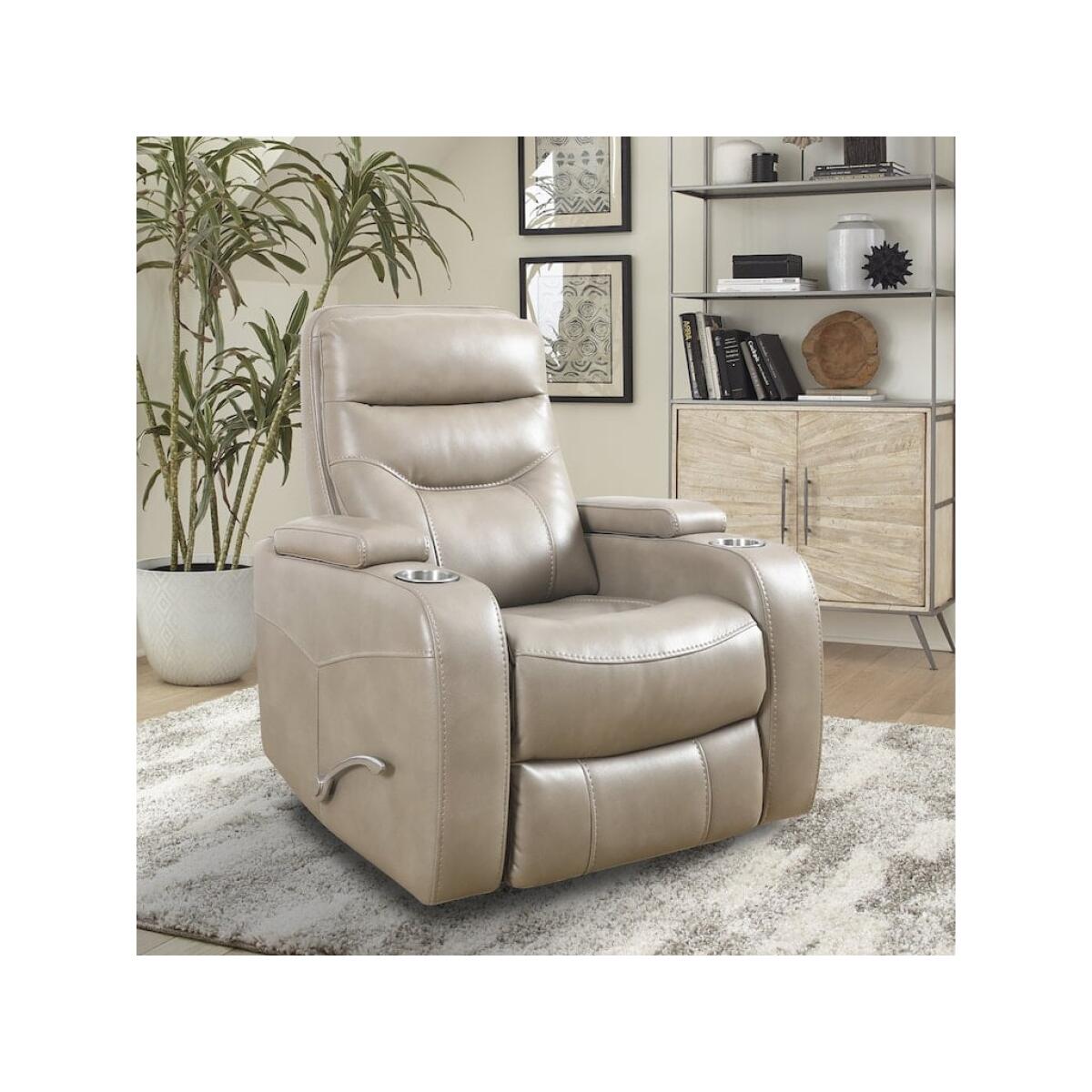 Origin Manual – Linen Manual Swivel Glider Recliner Origin Manual - Linen Manual Swivel Glider Recliner - Image 1