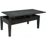 Grey Mosaic Cocktail Lift Top Table - Image 2