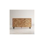 Geometrix 3-Door Accent Cabinet