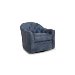 Button Tufted Swivel Glider Chair
