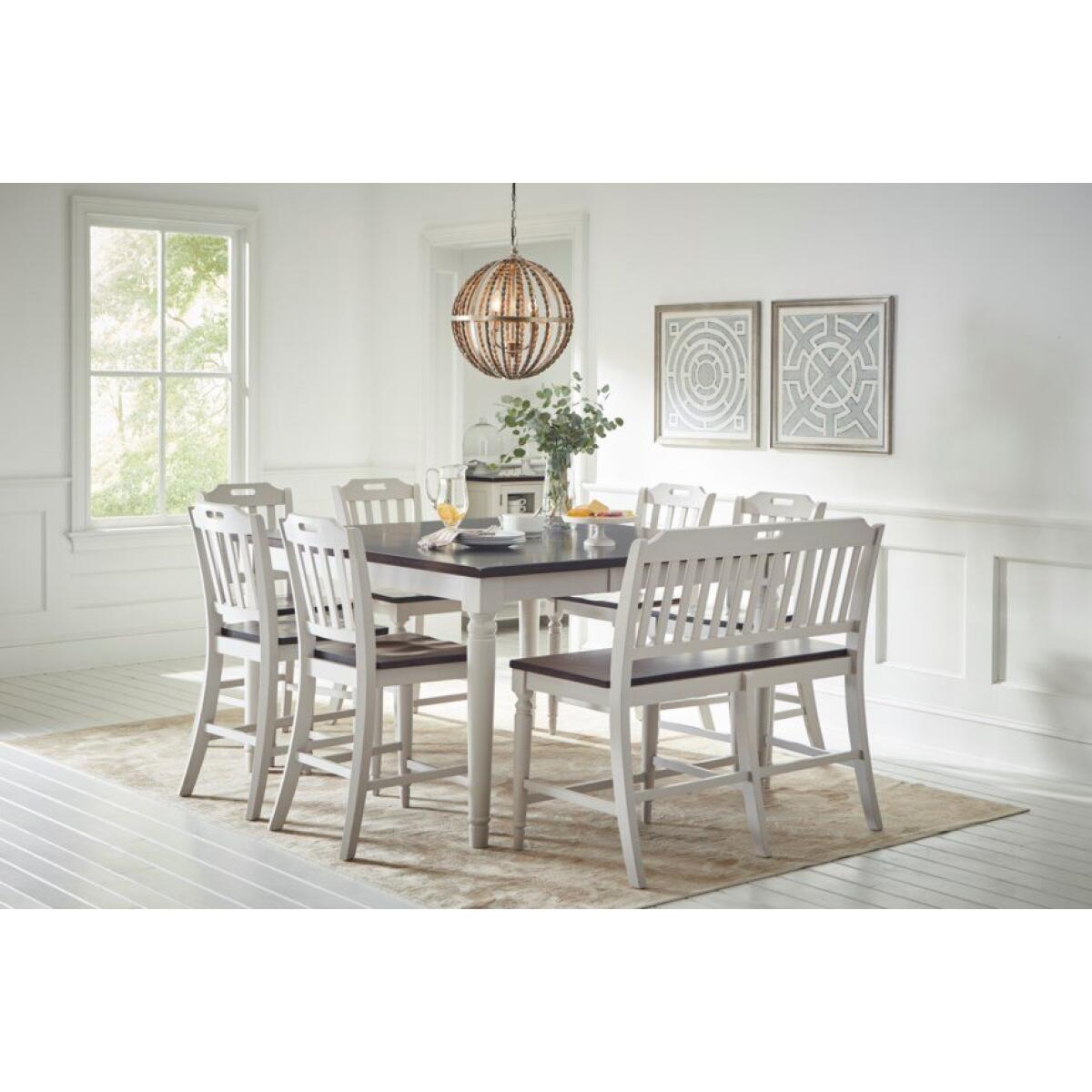 Orchard Park Counter Height Table W/ 6 Chairs & Bench Orchard Park Counter Height Table W/ 6 Chairs & Bench - Image 1