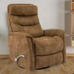 Gemini Autumn Manual Swivel Glider Recliner