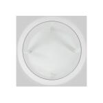 Urban Icon Round Castered Cocktail Table White