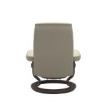 Stressless® Opal (L) Classic Base Recliner with Ottoman - Image 3