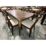 Coast2Coast Chateau Dining Table with 6 Upholstered Side Chairs