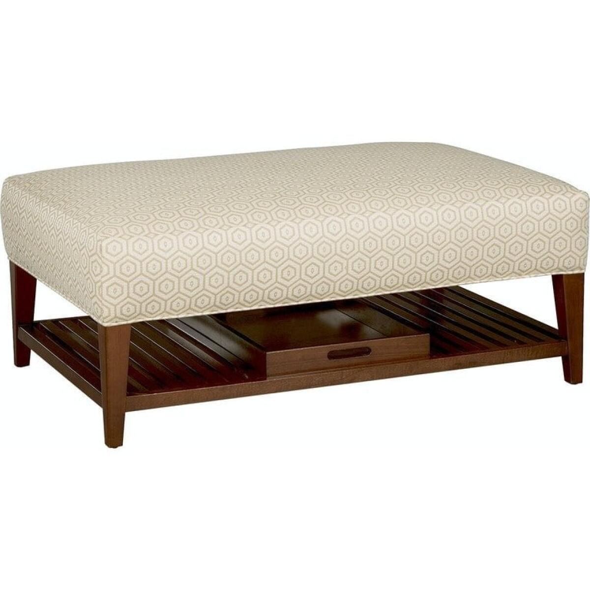 Casual Retrat Storage Tray Ottoman 068500 068500 - Image 1