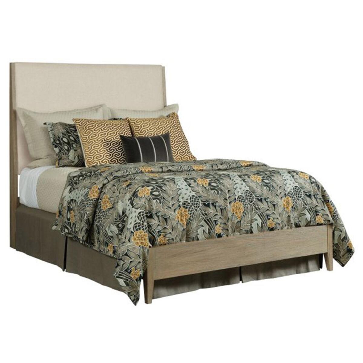 Symmetry King Incline Fabric with Low Footboard Bed Symmetry King Incline Fabric with Low Footboard Bed - Image 1