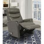 Gemini Ice Manual Swivel Glider Recliner - Image 5