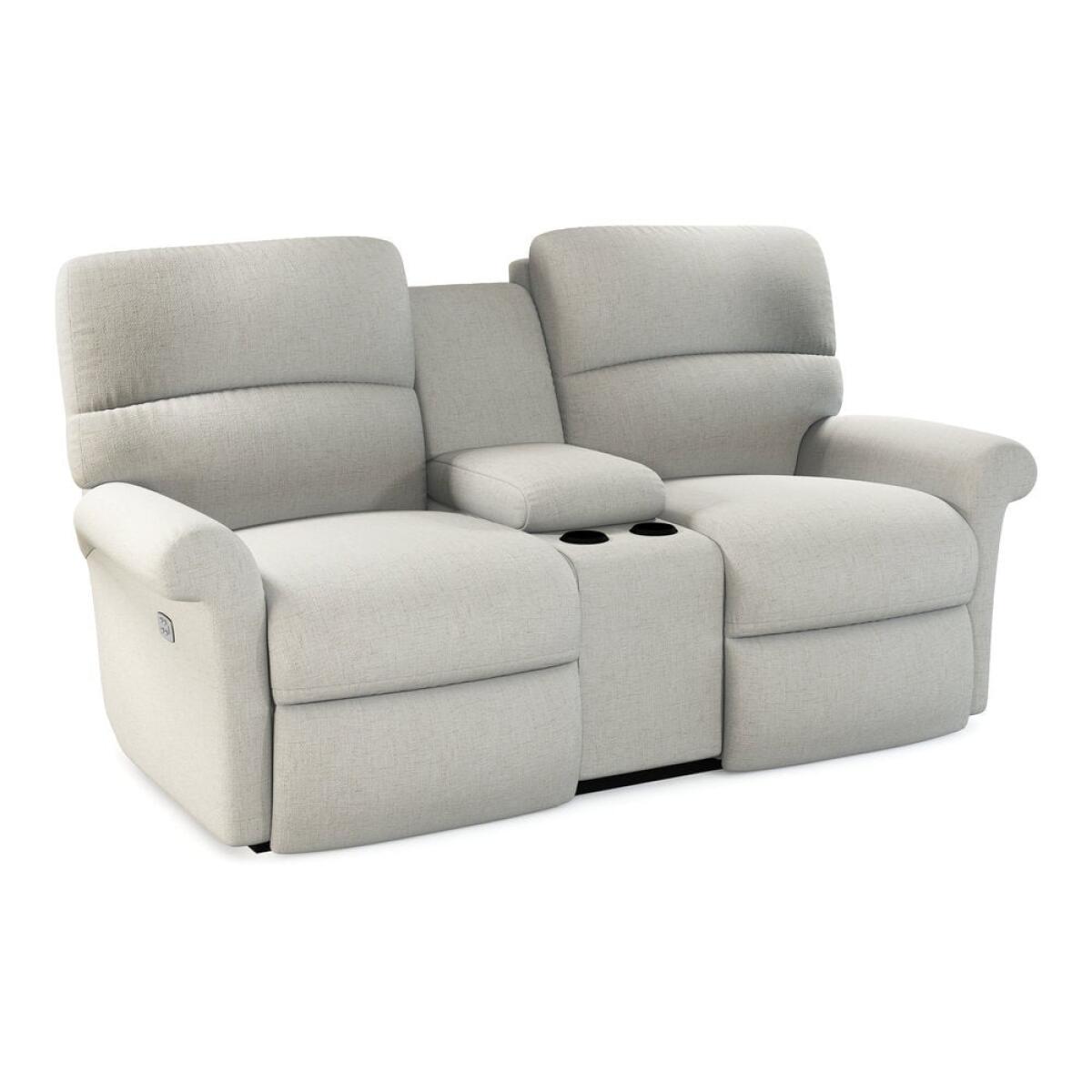 Robin Power Reclining Loveseat w/ Headrest & Console Robin Power Reclining Loveseat w/ Headrest & Console - Image 1