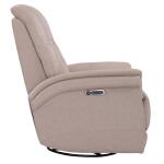 Carnegie Power Cordless Swivel Glider Recliner - Image 5
