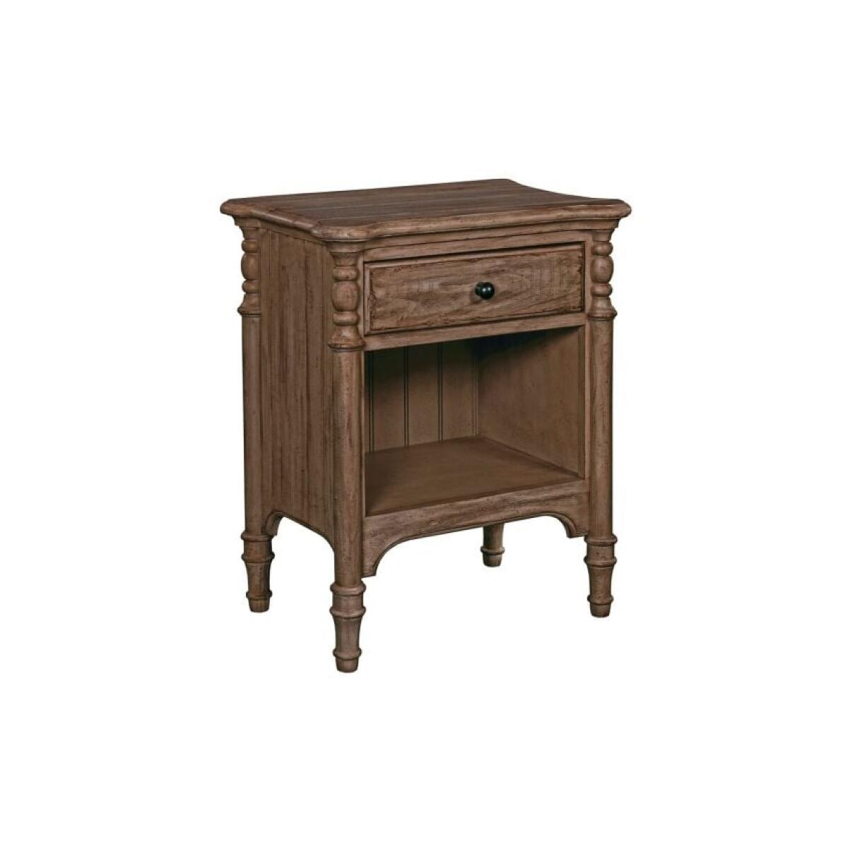 Weatherford Open Night Stand in Heather Weatherford Open Night Stand in Heather - Image 1