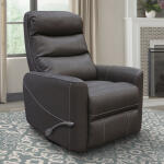 Hercules - Haze Manual Swivel Glider Recliner - Image 2