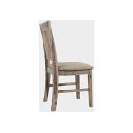 rustic shores desk chair grey wash - Image 3