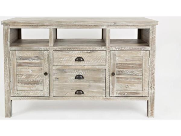 Artisan’s Craft 50″ Media Console Dakota Oak Entertainment Stands Jofran