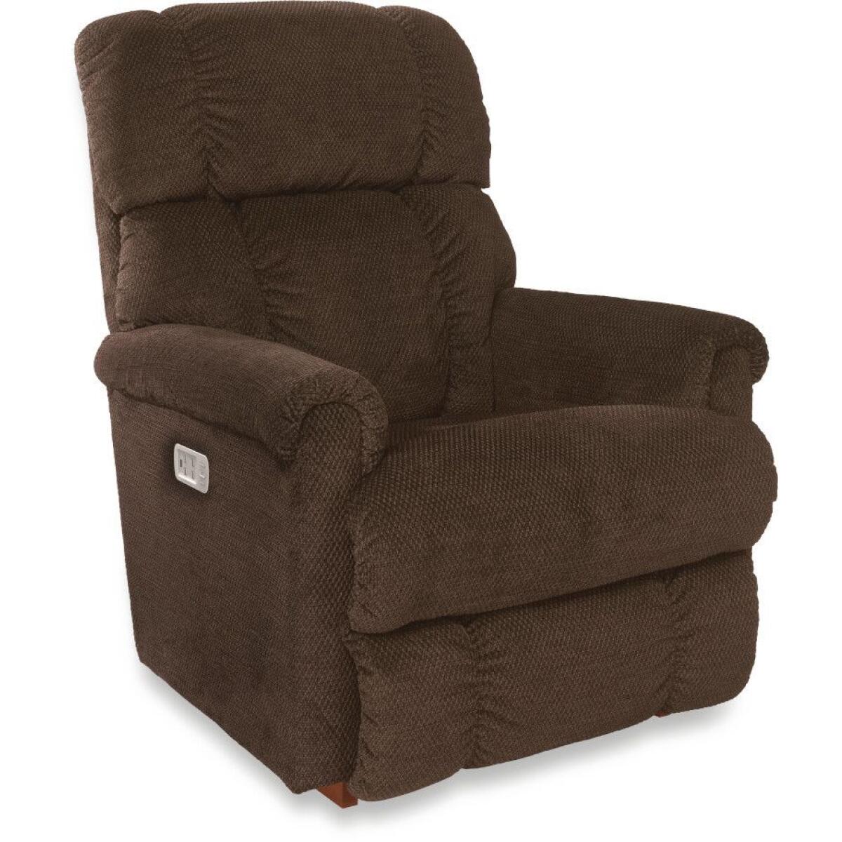 Pinnacle Power Rocking Recliner w/ Head Rest & Lumbar Pinnacle Power Rocking Recliner w/ Head Rest & Lumbar - Image 1