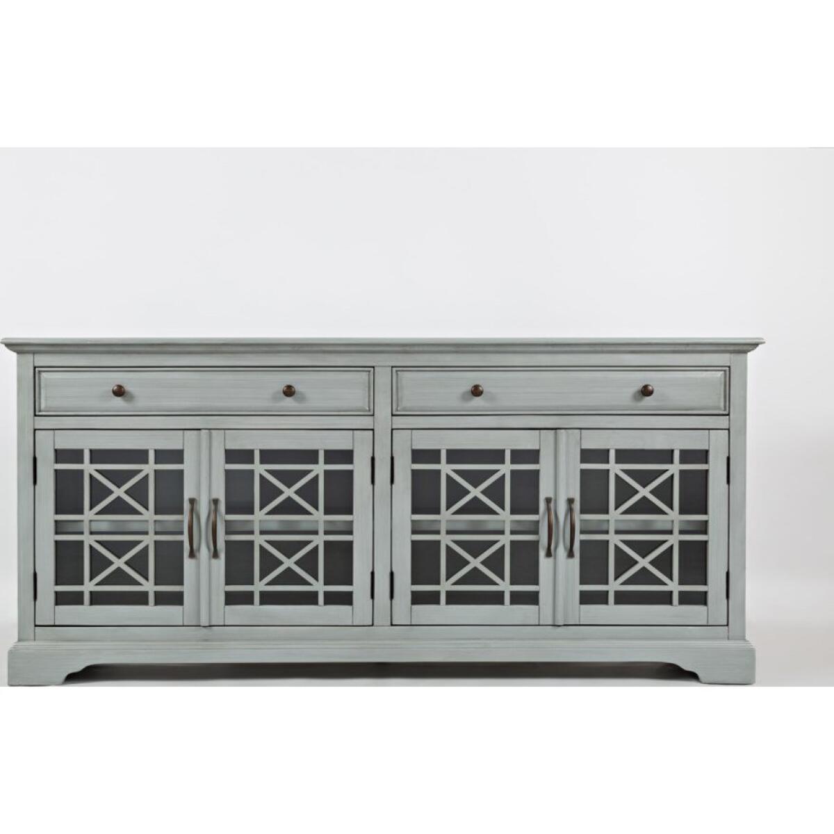 Craftsman 70″ Grey Media Unit Craftsman 70" Grey Media Unit - Image 1