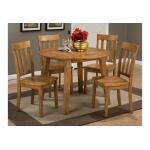 Simplicity Slat Back Side Chair Honey Finish - Image 3