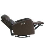 Ringo-Florence Leather Power Swivel Glider Recliner - Image 4