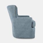 Bryson Swivel Accent Chair Bryson Blue - Image 3