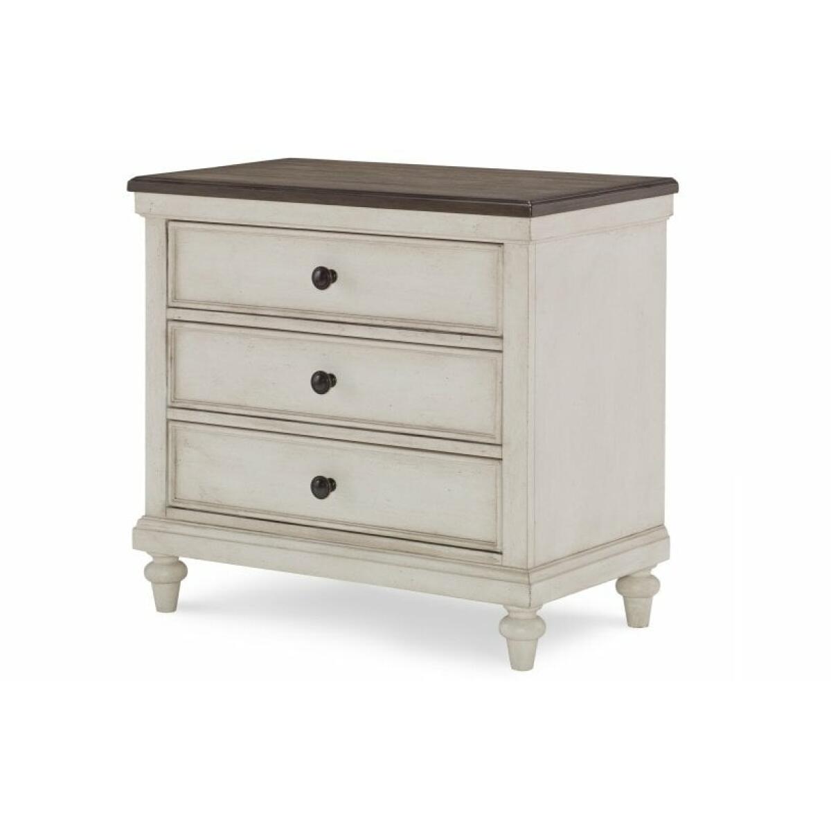 Brookhaven 3 Drawer Nightstand Brookhaven 3 Drawer Nightstand - Image 1