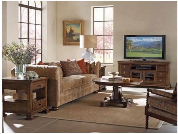 Portolone Pedestal Cocktail Table - Image 2