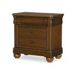 Traditional Nightstand With Usb Port And Outlet