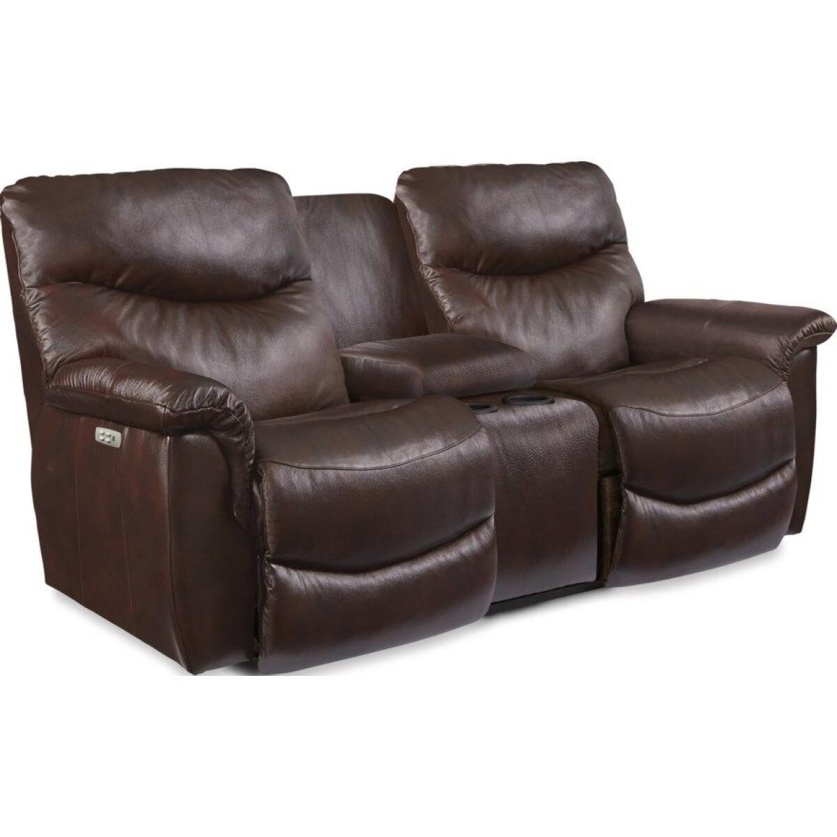 James Power Loveseat w/Console James Power Loveseat w/Console - Image 1