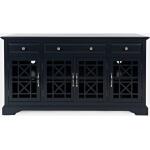 Craftsman 60" Navy Blue Media Unit