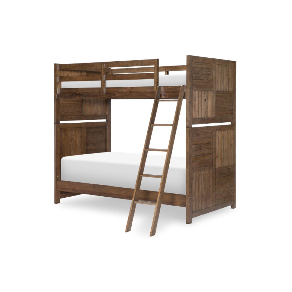 Summer Camp Twin Bunk Bed in Brown Summer Camp Twin Bunk Bed in Brown - Image 1