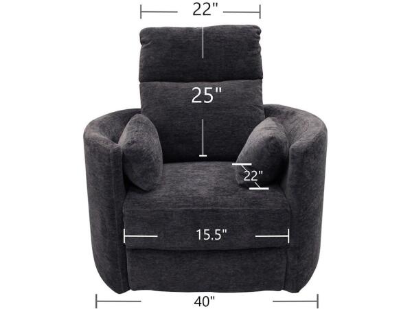 Radius - Mediterranean Power Swivel Glider Recliner - Image 2