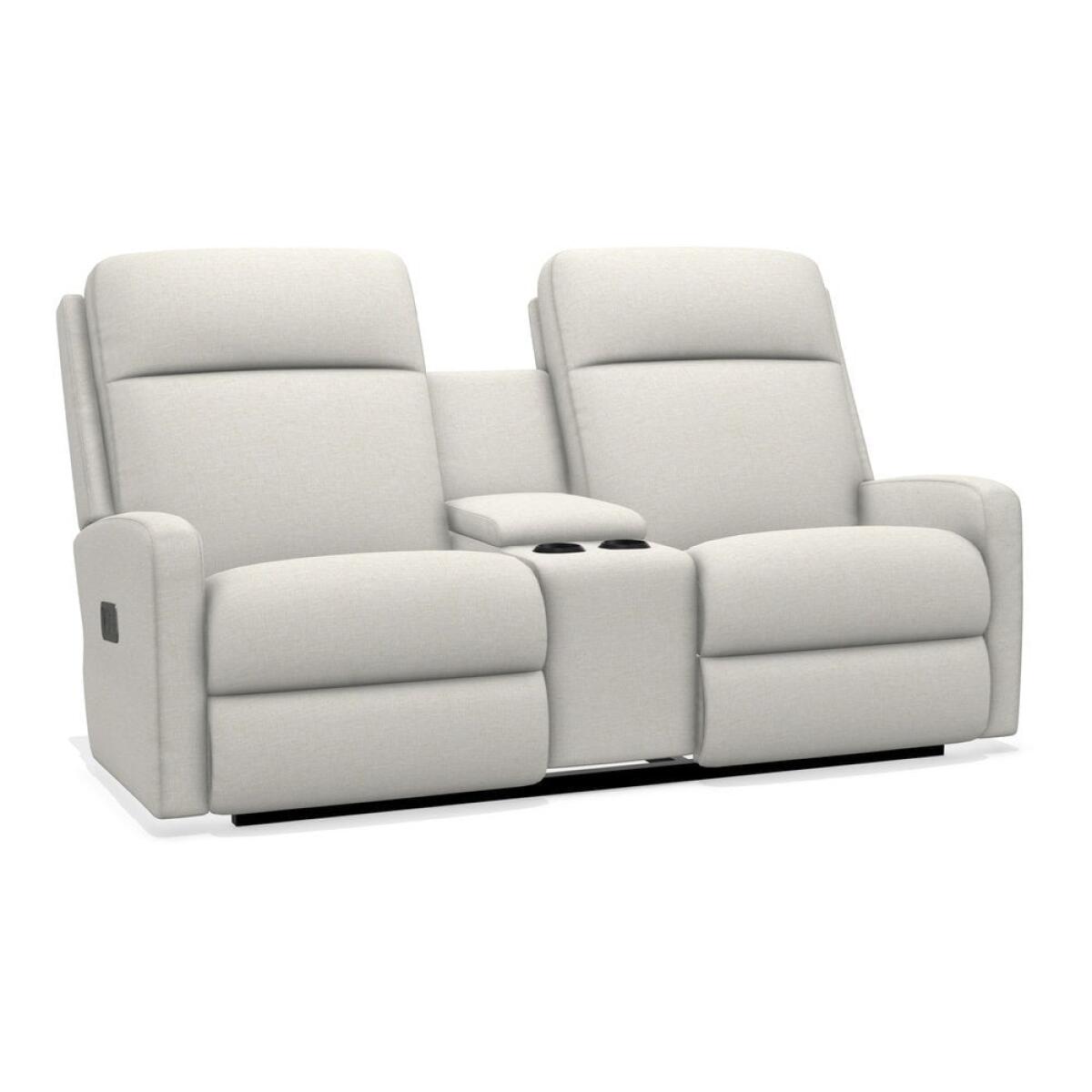 Finley Power Wall Reclining Loveseat w/ Headrest & Console Finley Power Wall Reclining Loveseat w/ Headrest & Console - Image 1