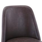 Maddox Upholstered Counter Stool- Brown - Image 2