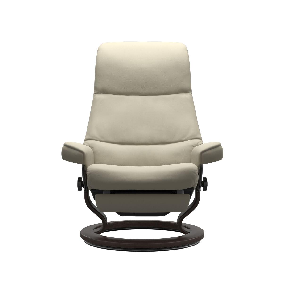 Stressless® View (M) Classic Base Recliner with Power Recliners Stressless