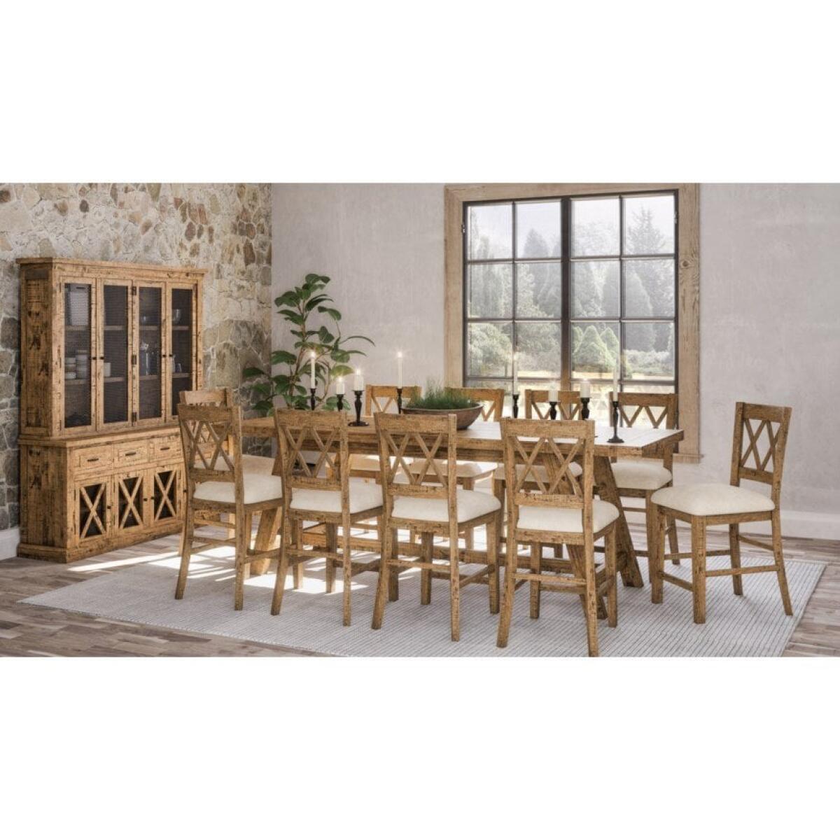 Telluride Collection 11-Piece Counter Height Table And Chair Set Telluride Collection 11-Piece Counter Height Table And Chair Set - Image 1