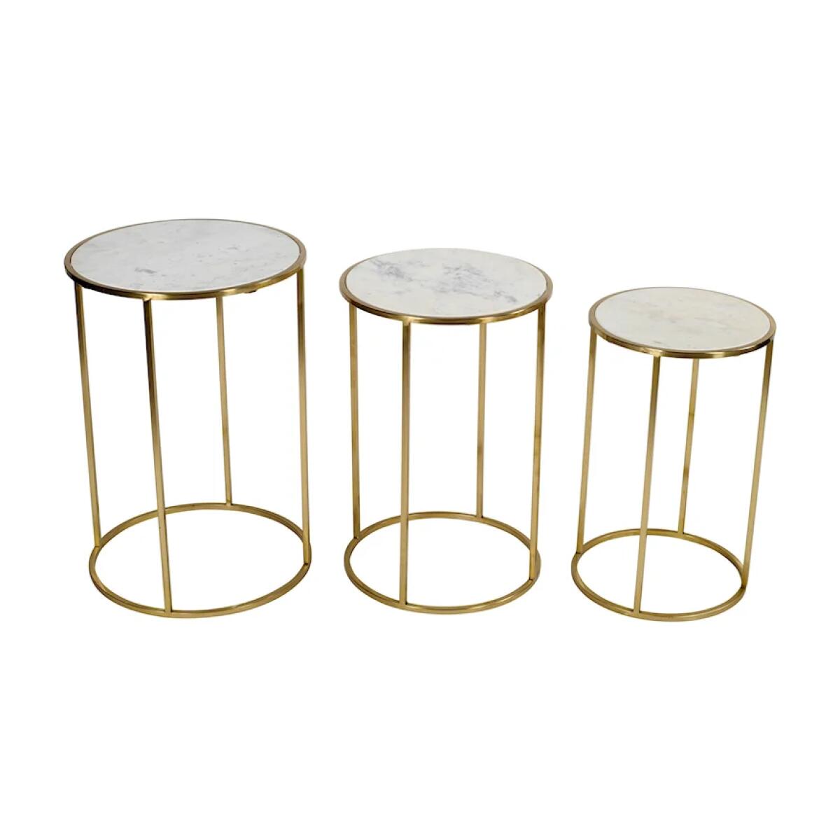 Global Archive Riviera Nesting Table – set of 3 End tables Jofran