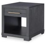 Westwood Charred Oak Square End Table