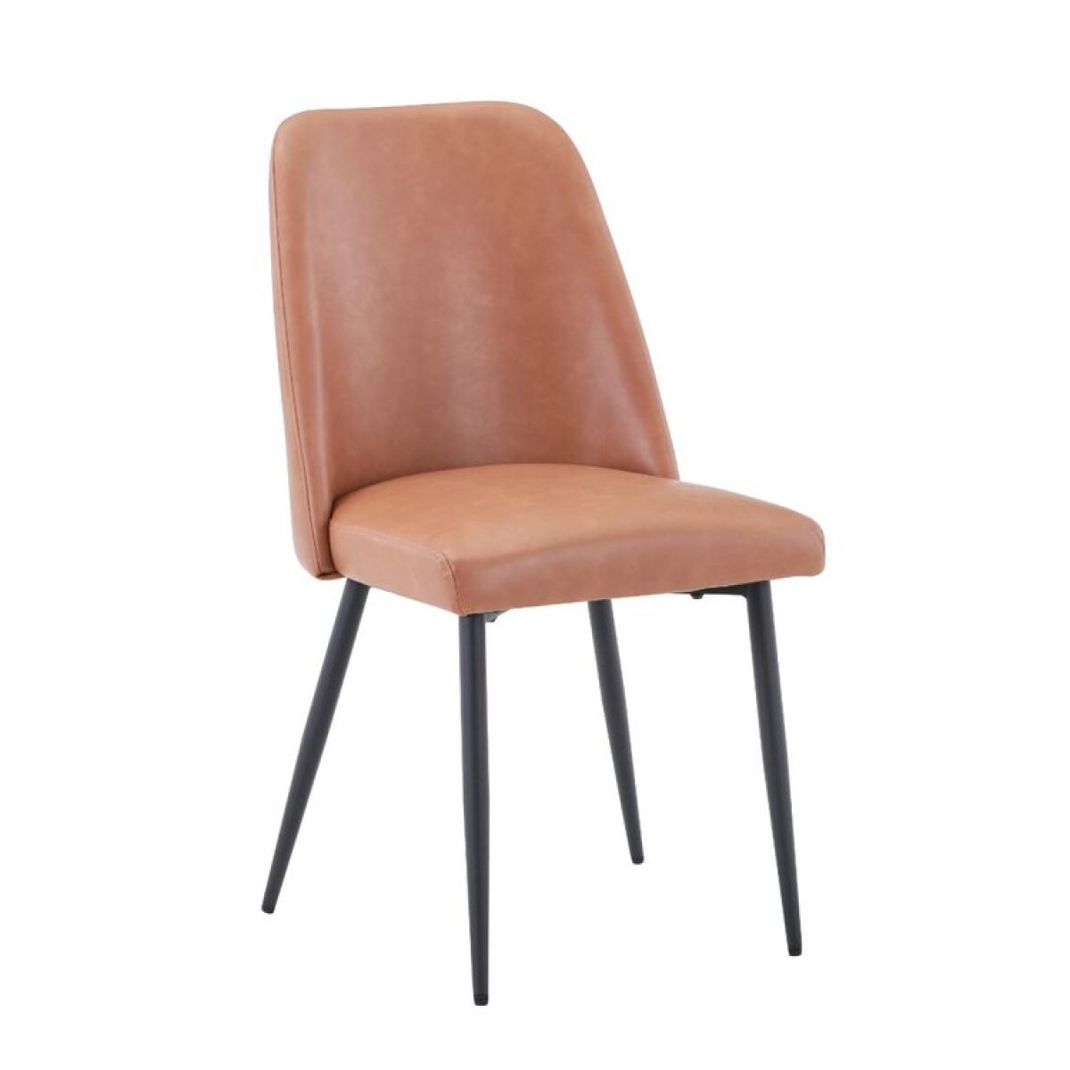 Maddox Upholstered Chair- Light Brown Maddox Upholstered Chair- Light Brown - Image 1