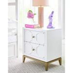 Chelsea Night Stand With Decorative Lattice - Image 3
