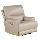 Whitman-Verona Linen Leather Power Recliner - Image 2
