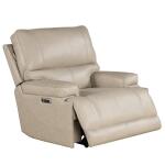 Whitman-Verona Linen Leather Power Recliner - Image 3
